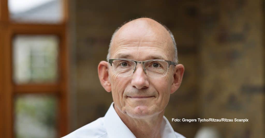 Jens Moberg, indtil for nylig bestyrelsesformand gennem 15 år i Grundfos