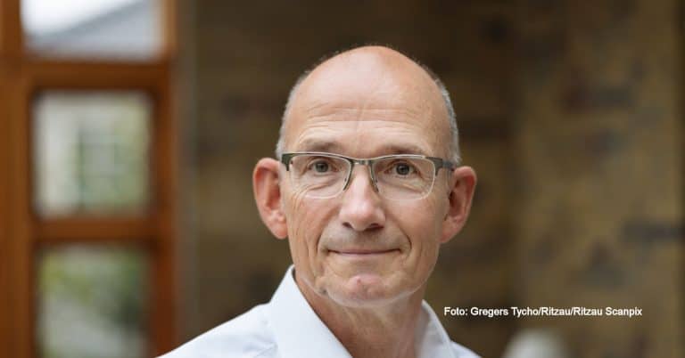 Jens Moberg, indtil for nylig bestyrelsesformand gennem 15 år i Grundfos
